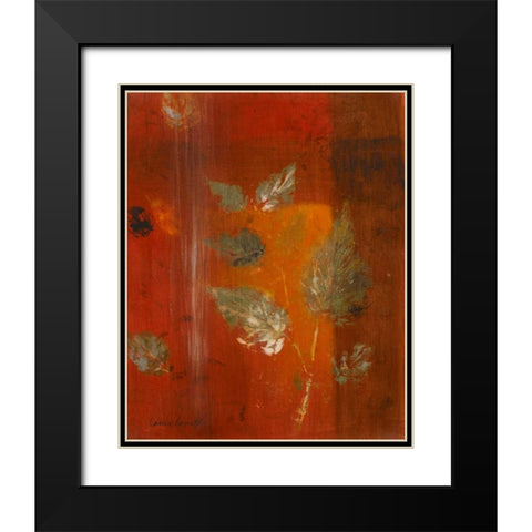 Into Autumn I Black Modern Wood Framed Art Print with Double Matting by Loreth, Lanie