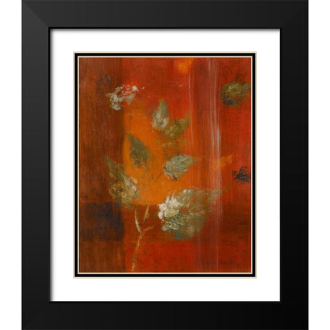 Into Autumn II Black Modern Wood Framed Art Print with Double Matting by Loreth, Lanie