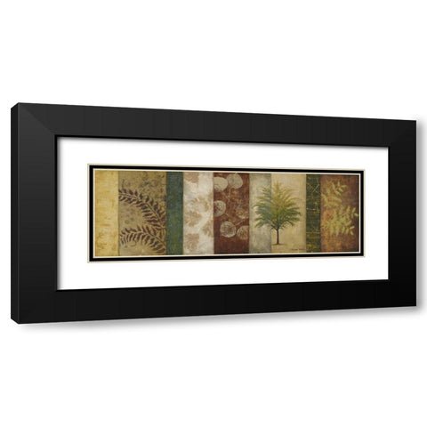 October Changes II Black Modern Wood Framed Art Print with Double Matting by Marcon, Michael