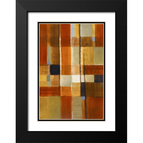 Approaching Autumn II Black Modern Wood Framed Art Print with Double Matting by Loreth, Lanie