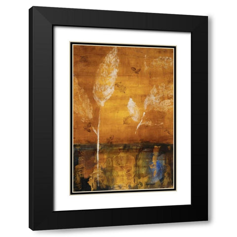 Bella Vida I Black Modern Wood Framed Art Print with Double Matting by Loreth, Lanie