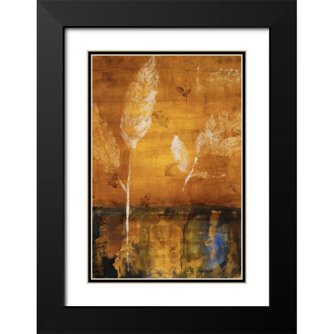 Bella Vida I Black Modern Wood Framed Art Print with Double Matting by Loreth, Lanie