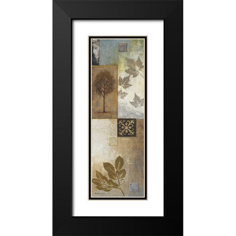Nature in the Abstract I Black Modern Wood Framed Art Print with Double Matting by Marcon, Michael