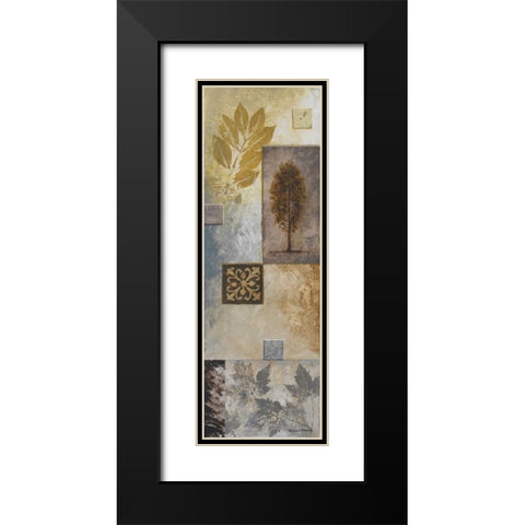 Nature in the Abstract II Black Modern Wood Framed Art Print with Double Matting by Marcon, Michael