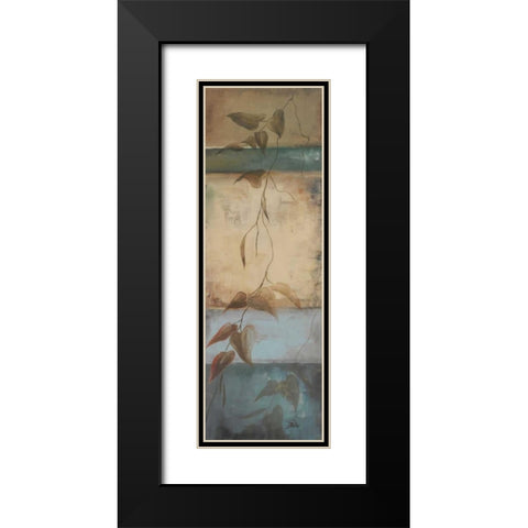 Meditation III Black Modern Wood Framed Art Print with Double Matting by Pinto, Patricia