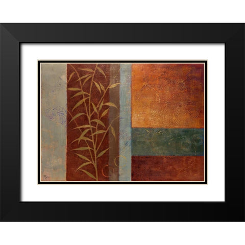 Spice I Black Modern Wood Framed Art Print with Double Matting by Rhyan, Vivien