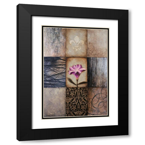 Frail I Black Modern Wood Framed Art Print with Double Matting by Marcon, Michael