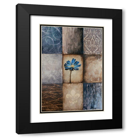 Frail II Black Modern Wood Framed Art Print with Double Matting by Marcon, Michael