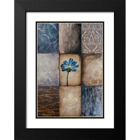 Frail II Black Modern Wood Framed Art Print with Double Matting by Marcon, Michael