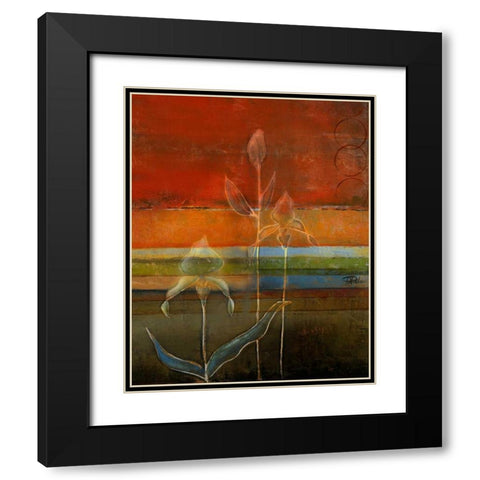 Imagination I Black Modern Wood Framed Art Print with Double Matting by Pinto, Patricia