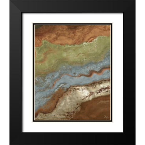 Autumn Tierra II Black Modern Wood Framed Art Print with Double Matting by Pinto, Patricia
