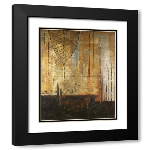 Fantasia II Black Modern Wood Framed Art Print with Double Matting by Pinto, Patricia