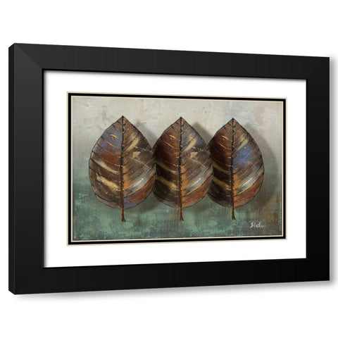 Three Amigos I Black Modern Wood Framed Art Print with Double Matting by Pinto, Patricia