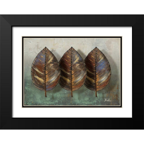 Three Amigos I Black Modern Wood Framed Art Print with Double Matting by Pinto, Patricia