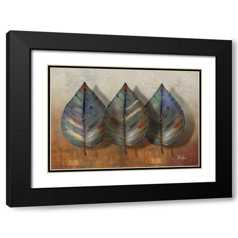 Three Amigos II Black Modern Wood Framed Art Print with Double Matting by Pinto, Patricia