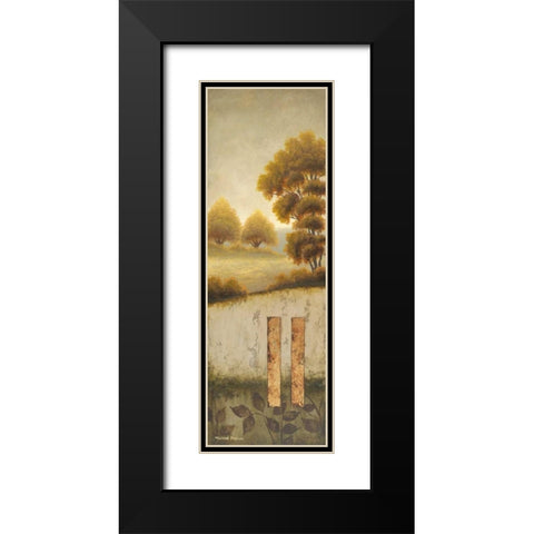 Beyond the Forest Black Modern Wood Framed Art Print with Double Matting by Marcon, Michael