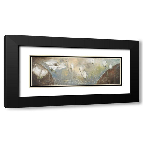 Magic Garden I Black Modern Wood Framed Art Print with Double Matting by Pinto, Patricia