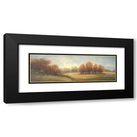 In a Distant Season I Black Modern Wood Framed Art Print with Double Matting by Marcon, Michael