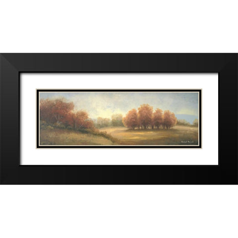 In a Distant Season I Black Modern Wood Framed Art Print with Double Matting by Marcon, Michael