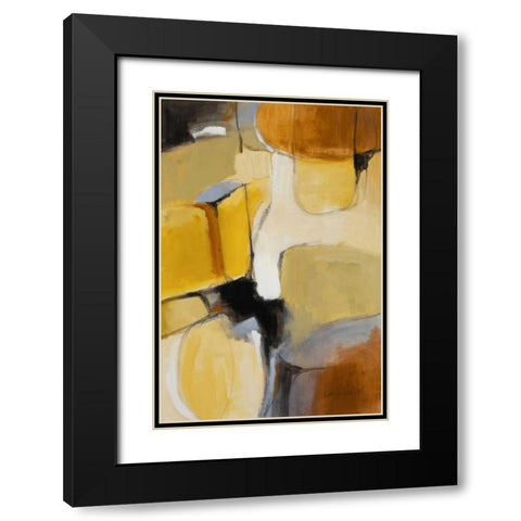 Gold Canyon IV Black Modern Wood Framed Art Print with Double Matting by Loreth, Lanie