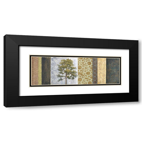 Dezolis I Black Modern Wood Framed Art Print with Double Matting by Marcon, Michael