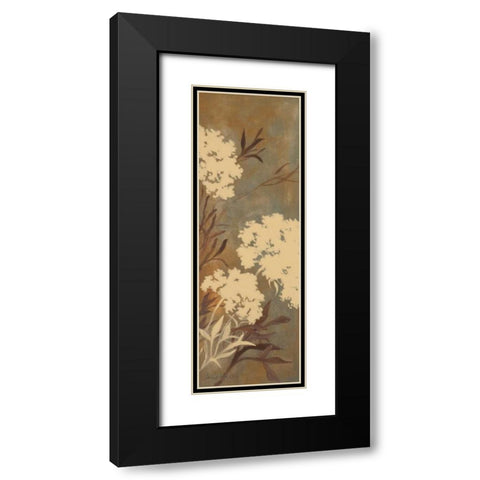 Among the Flowers III Black Modern Wood Framed Art Print with Double Matting by Loreth, Lanie