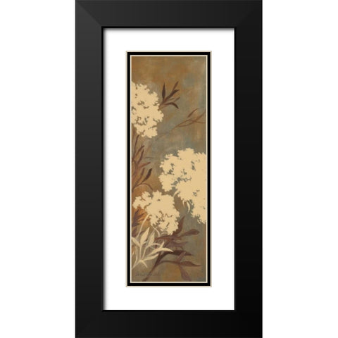 Among the Flowers III Black Modern Wood Framed Art Print with Double Matting by Loreth, Lanie