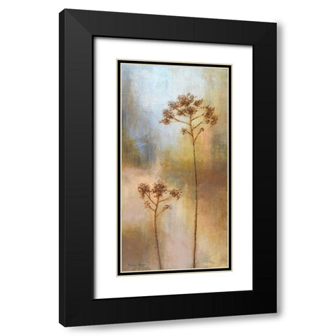 New Spring Light II Black Modern Wood Framed Art Print with Double Matting by Marcon, Michael