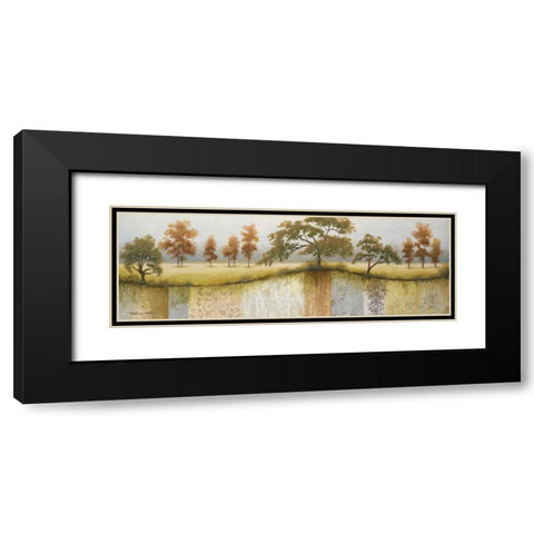 The End of a Winter II Black Modern Wood Framed Art Print with Double Matting by Marcon, Michael