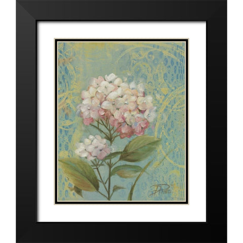 The Garden Flower I Black Modern Wood Framed Art Print with Double Matting by Pinto, Patricia