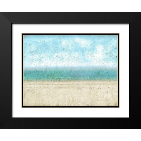 SkyView Black Modern Wood Framed Art Print with Double Matting by Mabat, Ynon