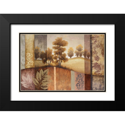 Summer Changes II Black Modern Wood Framed Art Print with Double Matting by Marcon, Michael