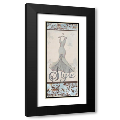 Style Black Modern Wood Framed Art Print with Double Matting by Hakimipour-Ritter