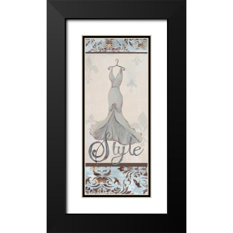 Style Black Modern Wood Framed Art Print with Double Matting by Hakimipour-Ritter