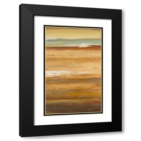 Sunrise I Black Modern Wood Framed Art Print with Double Matting by Pinto, Patricia