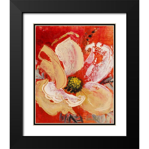 Dazzlin I Black Modern Wood Framed Art Print with Double Matting by Loreth, Lanie