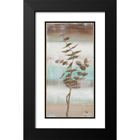 Winter Beach II Black Modern Wood Framed Art Print with Double Matting by Hakimipour-Ritter