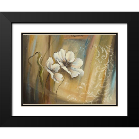 Plantation II Black Modern Wood Framed Art Print with Double Matting by Pinto, Patricia