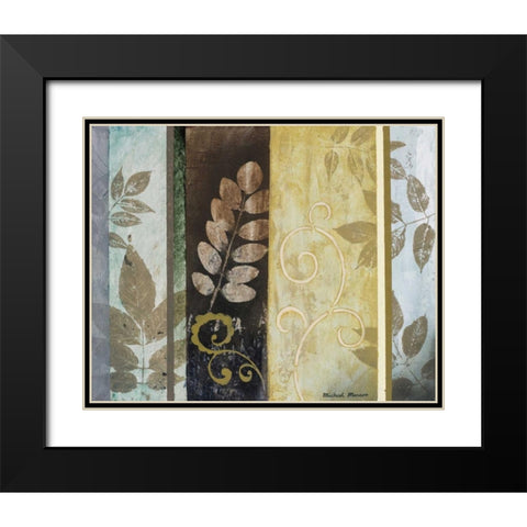 Cool June Day II Black Modern Wood Framed Art Print with Double Matting by Marcon, Michael