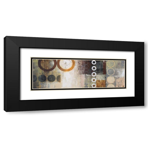 Liberate I Black Modern Wood Framed Art Print with Double Matting by Marcon, Michael