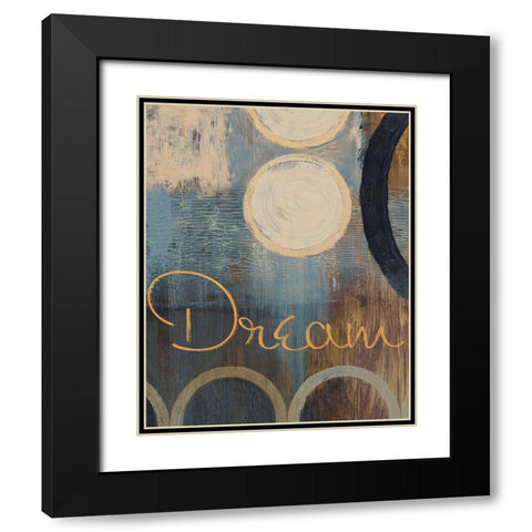 Dream Black Modern Wood Framed Art Print with Double Matting by Marcon, Michael