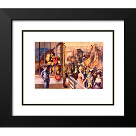Single Leaf I Black Modern Wood Framed Art Print with Double Matting by Marcon, Michael
