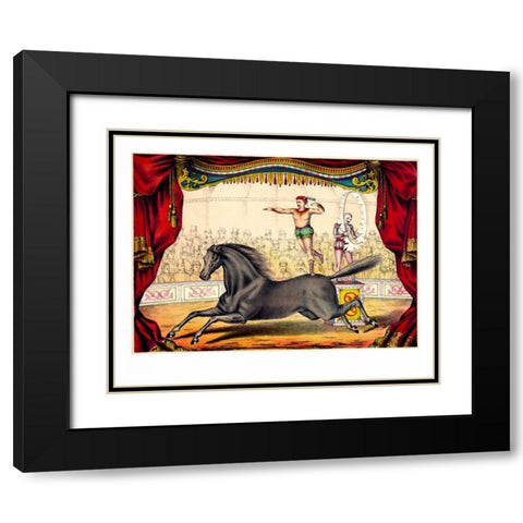 Single Leaf III Black Modern Wood Framed Art Print with Double Matting by Marcon, Michael