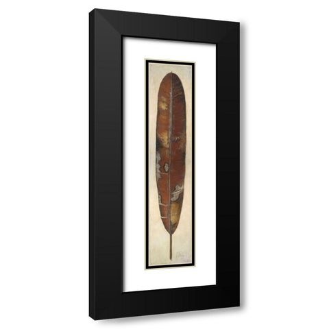 Bird of Paradise II Black Modern Wood Framed Art Print with Double Matting by Pinto, Patricia