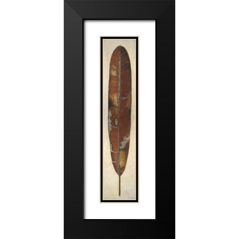 Bird of Paradise II Black Modern Wood Framed Art Print with Double Matting by Pinto, Patricia