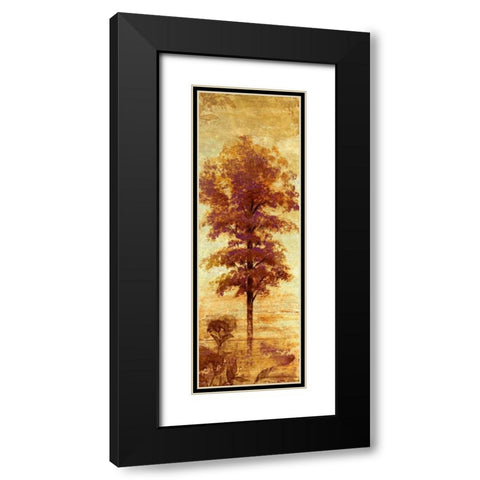 Early Autumn Chill I Black Modern Wood Framed Art Print with Double Matting by Marcon, Michael