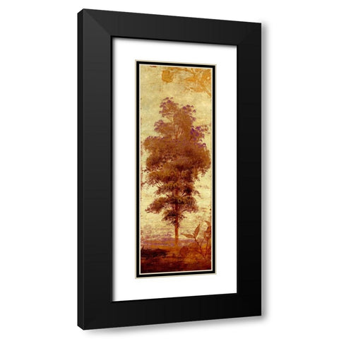 Early Autumn Chill II Black Modern Wood Framed Art Print with Double Matting by Marcon, Michael