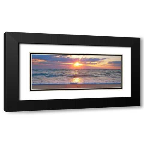 La Isla Bonita I Black Modern Wood Framed Art Print with Double Matting by Rodriguez, Jairo