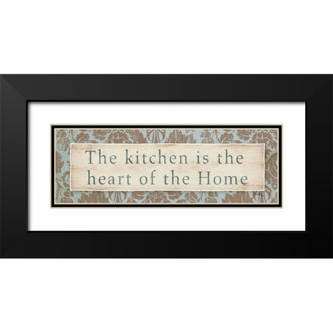 Kitchen Black Modern Wood Framed Art Print with Double Matting by Medley, Elizabeth