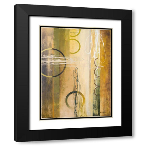 Neutral Earthbound I Black Modern Wood Framed Art Print with Double Matting by Marcon, Michael